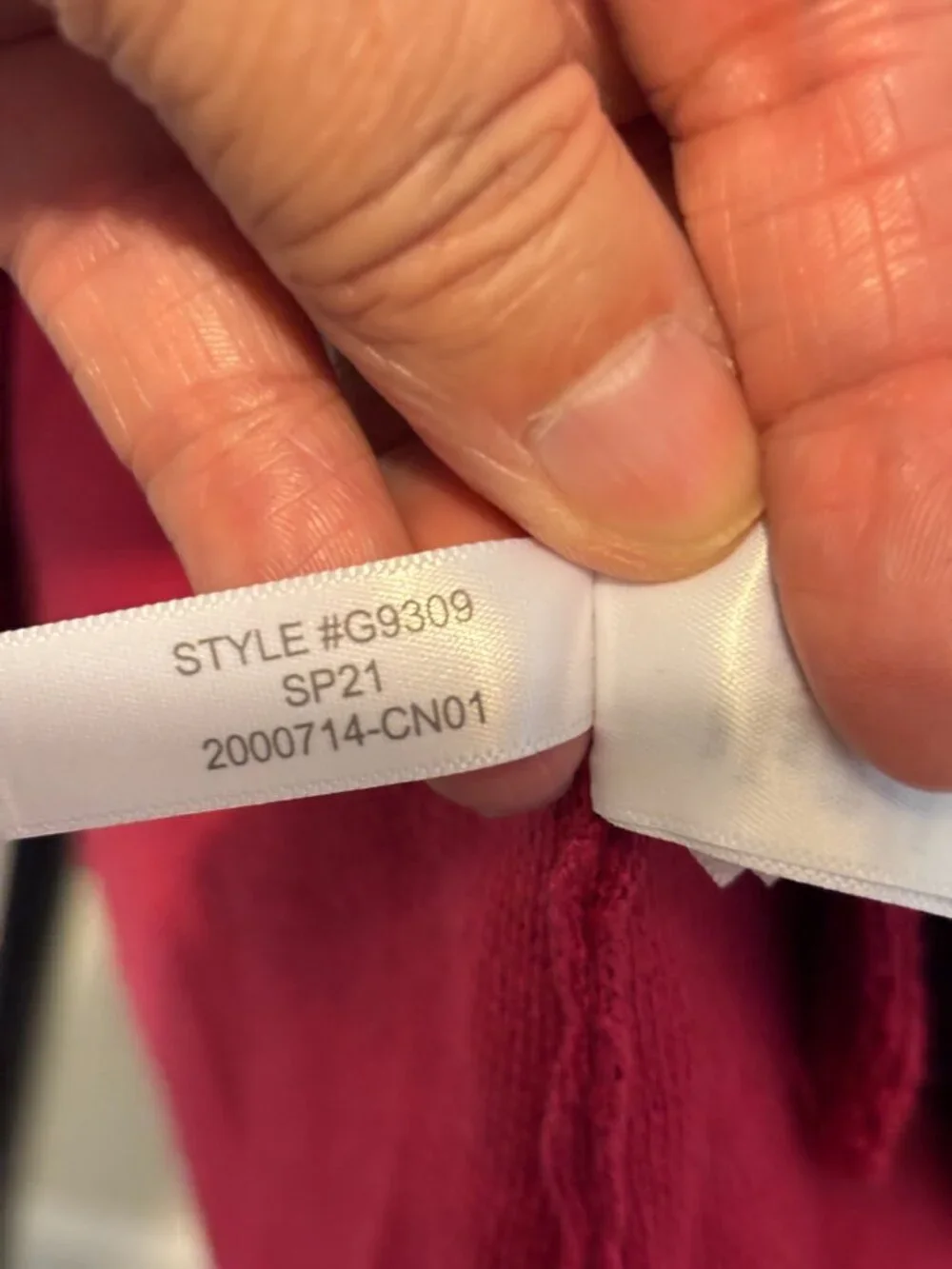 J. Crew Dark Pink Cotton Knit Sweater Blazer